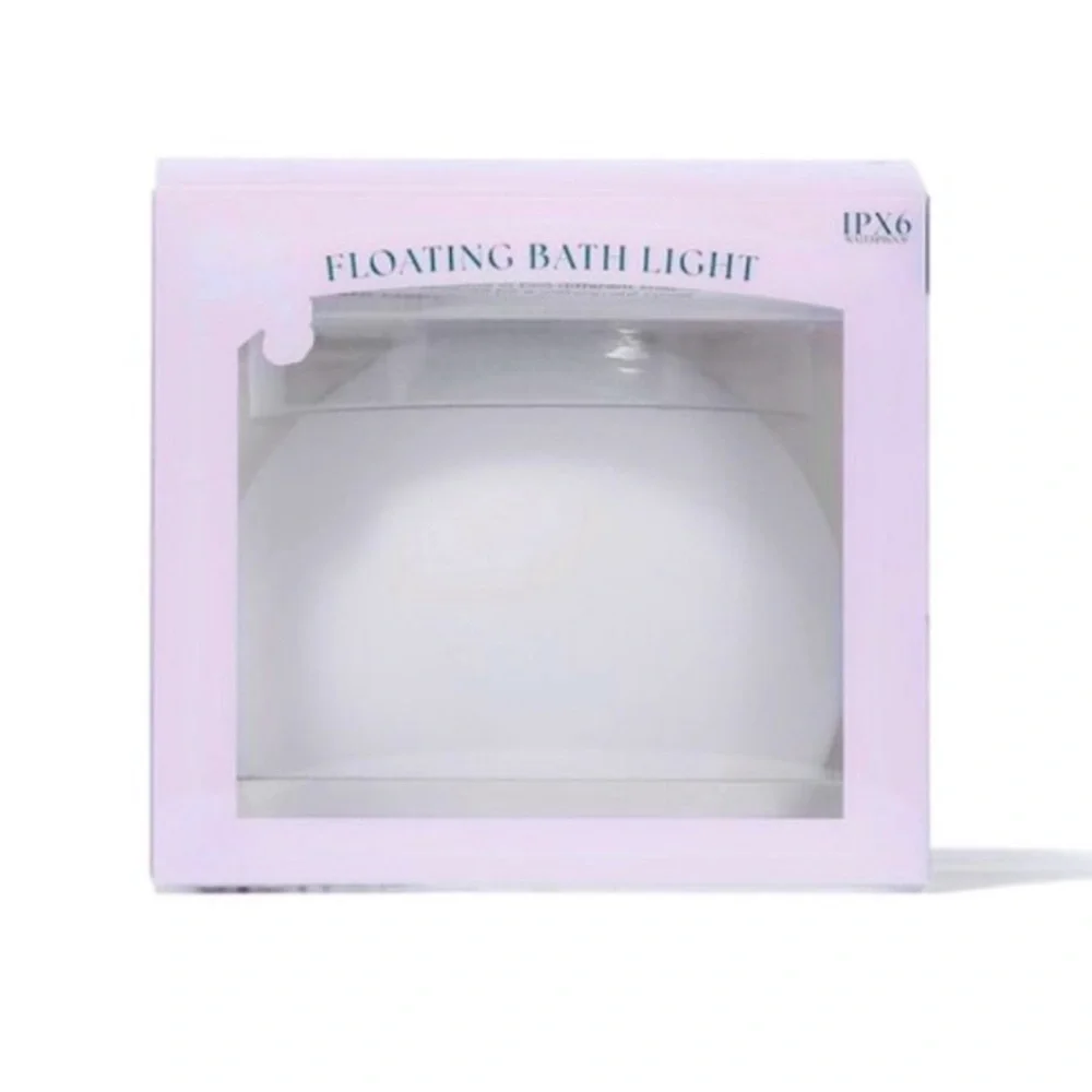 3 for $15 SALE Target Bullseye Sphere Relaxing Floating Bath Light, 16 colors